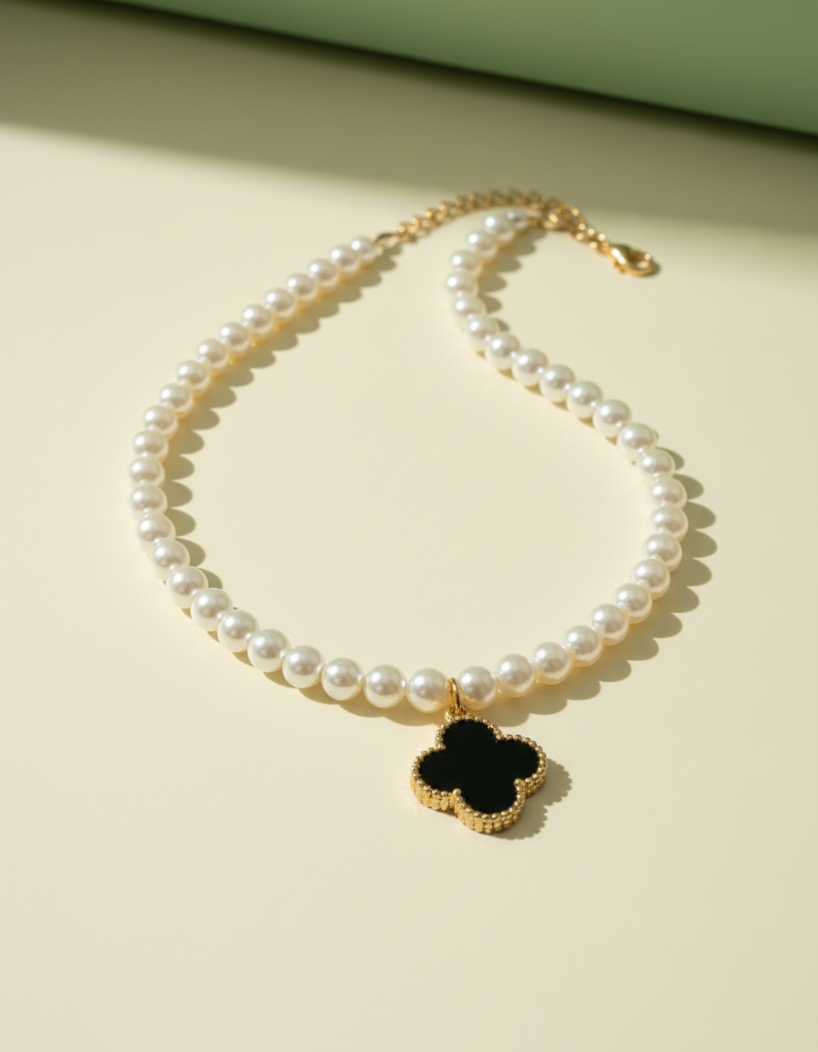 AAN Van Cleef Green Necklace